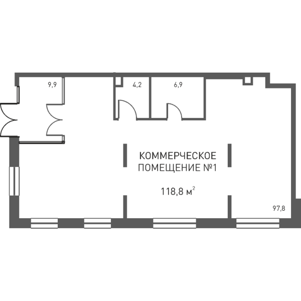 Коммерция № 1.1.оф.2